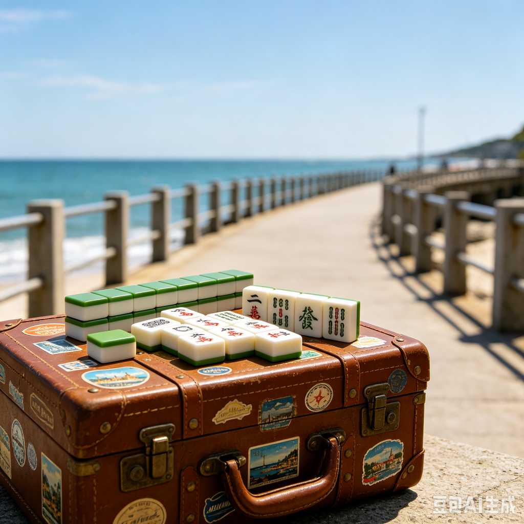 modern color mahjong tiles