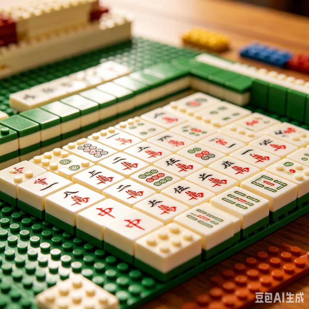 vintage gift mahjong set