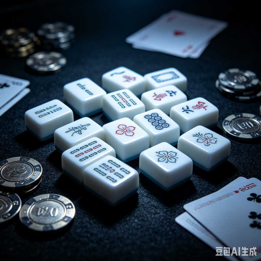 bamboo wood mahjong set
